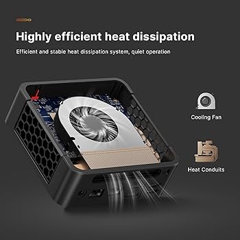 ゲーミングミニPC Zxipc-ゲーミングコンピューター,ミニPC,intel n100,4コア